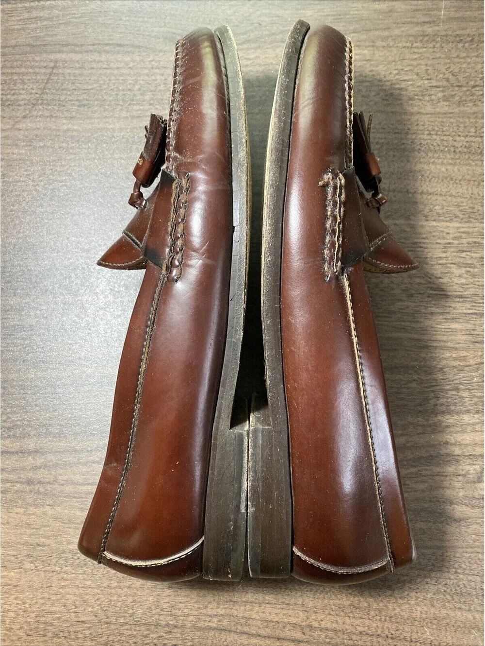 Men’s Cole Haan Burgundy Tassel Loafers #3508 Size 11.5D